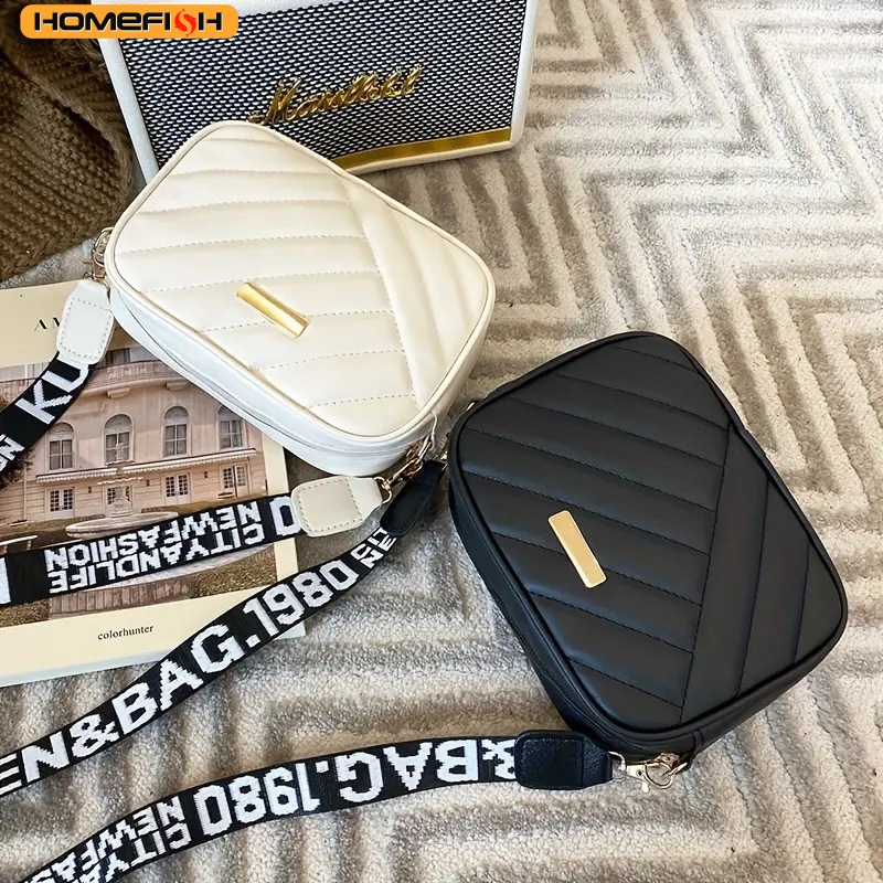 HOMEFISH High Quality PU Shoulder Bags for Woman's Handbag Simple Crossbody Casual